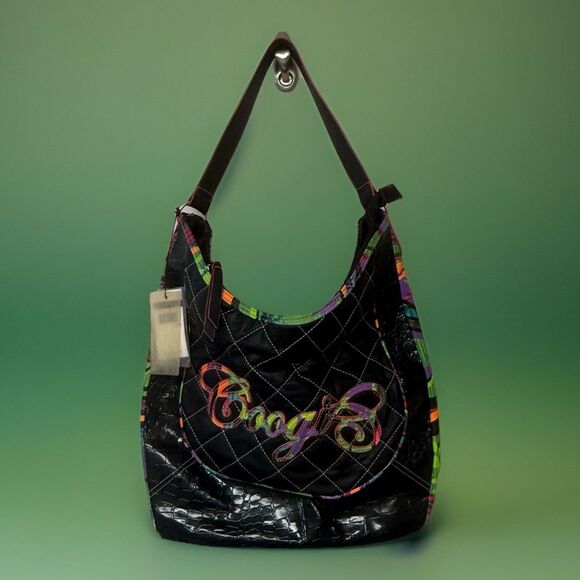 COOGI Handbags - Vintage Y2K Coogi Handbag Hobo Shoulder Purse Satchel Colorful Logo NWT vintage